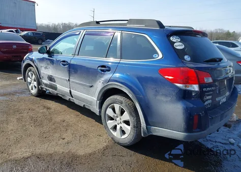 2011 Subaru Outback 2.5I Premium from USA, damaged, VIN 4S4BRBCC4B3405243